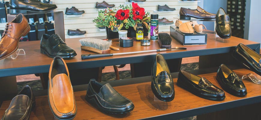 men shoe store